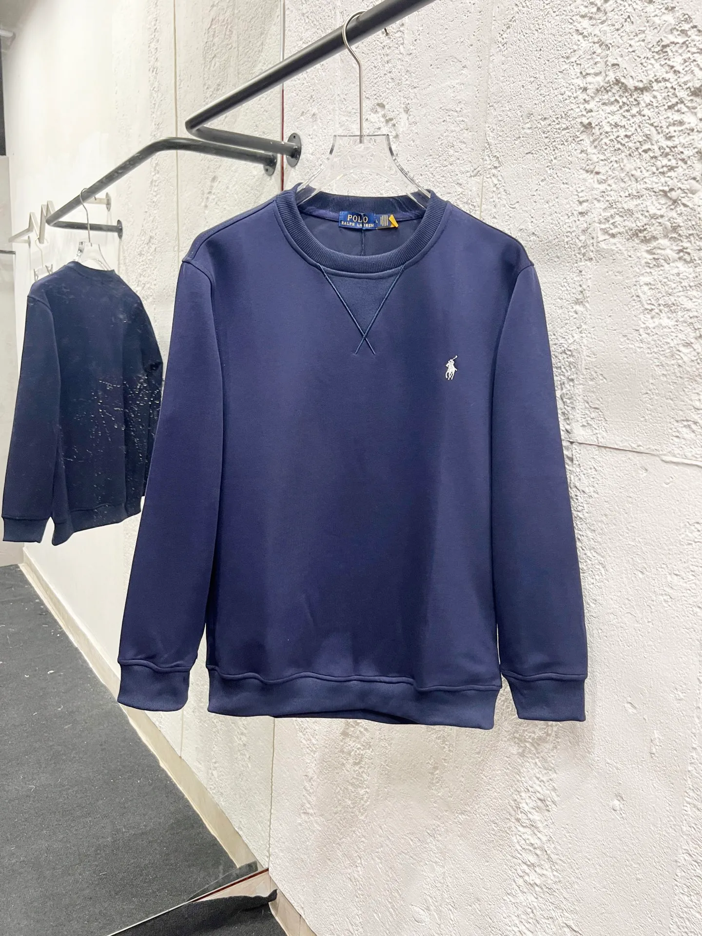 P180 Style number: T53 Ralph Lauren round neck pony logo embroidered sweatshirt, pure cotton fabric Color: navy blue Size: M-105-120 catties L-120-135 catties XL-135-150 catties 2XL-150-165 catties